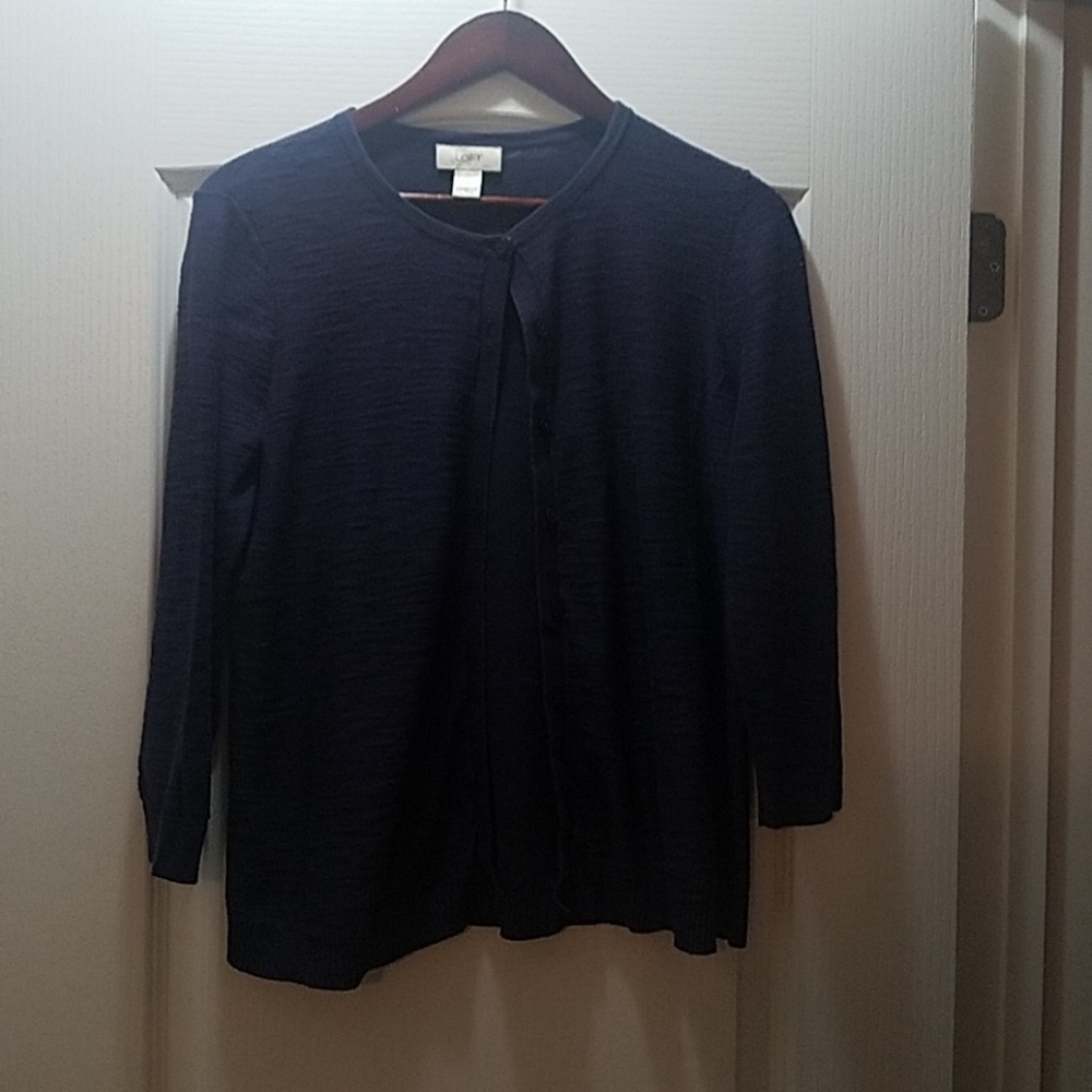 Navy blue light weight cardigan
